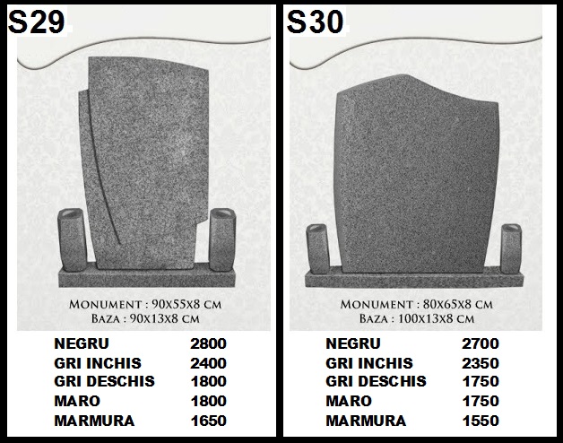 cruci marmura neagra