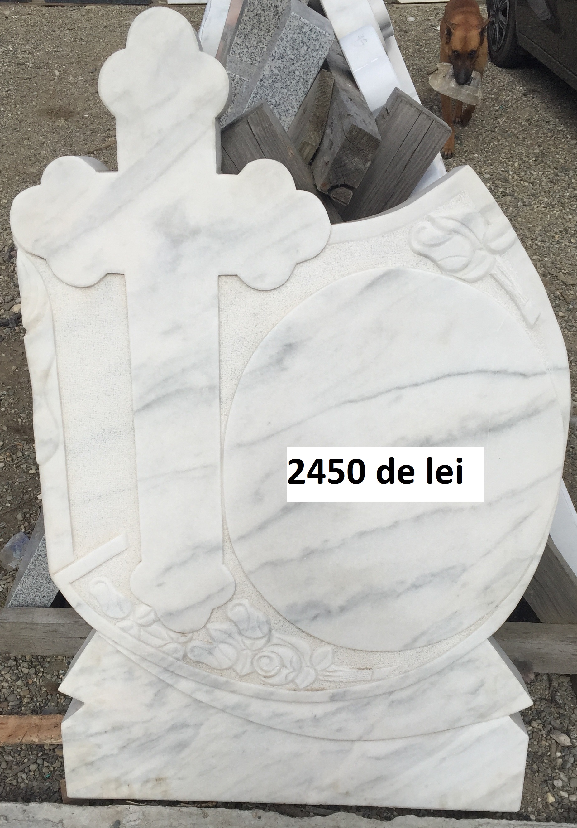 cruci din marmura romaneasca